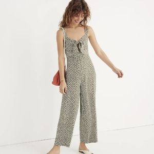 Madewell Plumeria Cutout Jumpsuit in Mini Daisy
